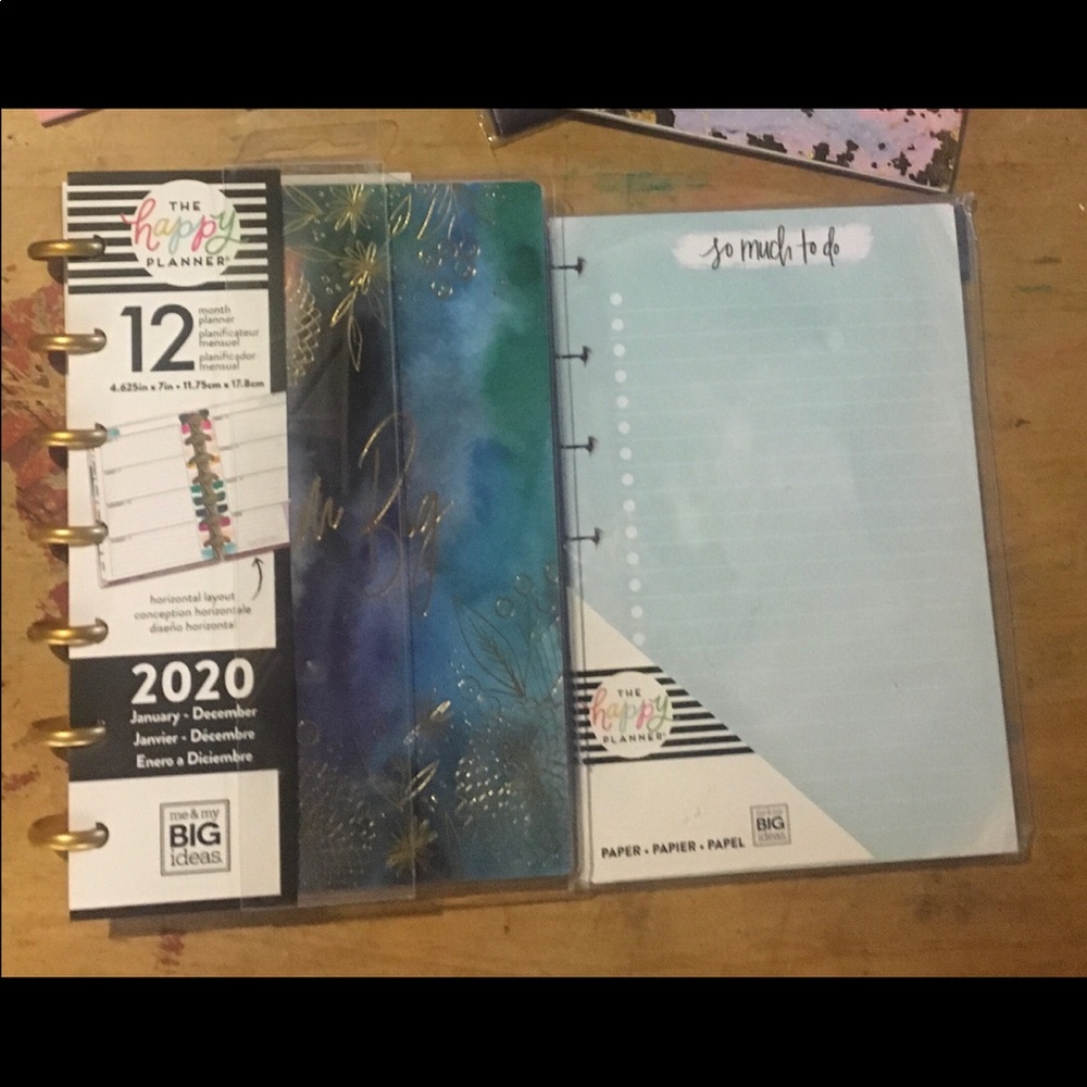 Happy Planner Mini 2020 and Filler Paper Pack